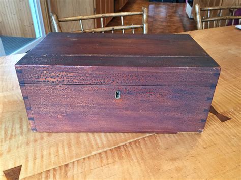 Document Box In Antique Primitives for sale 